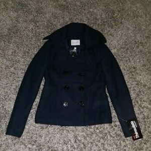 NWT Delia's Navy Thinsulate Peacoat